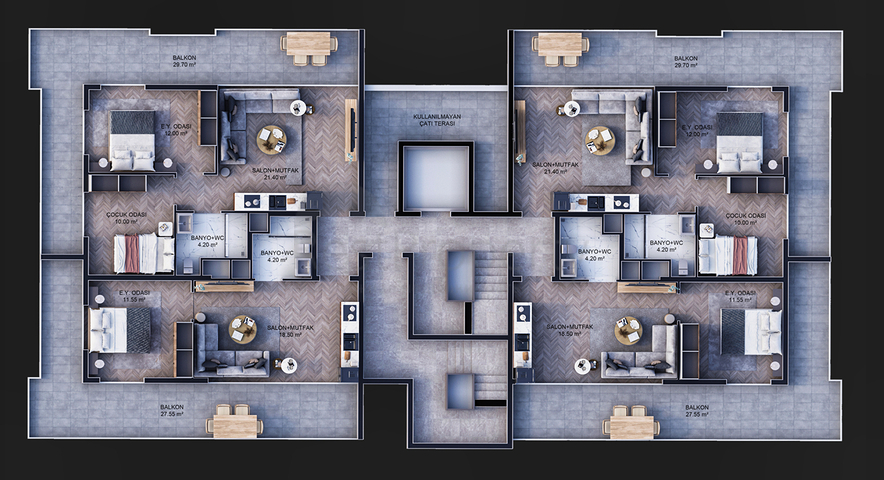 Investitionsprojekt im Bezirk Kepez - Antalya 