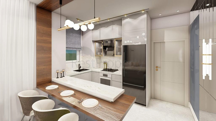 Apartments mit 1+1 Grundriss im Stadtteil Kepez - Antalya  Apartments mit 1+1 Grundriss im Stadtteil Kepez - Antalya