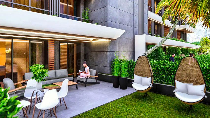 Apartments mit 1+1 Grundriss in Altyntas - Antalya 