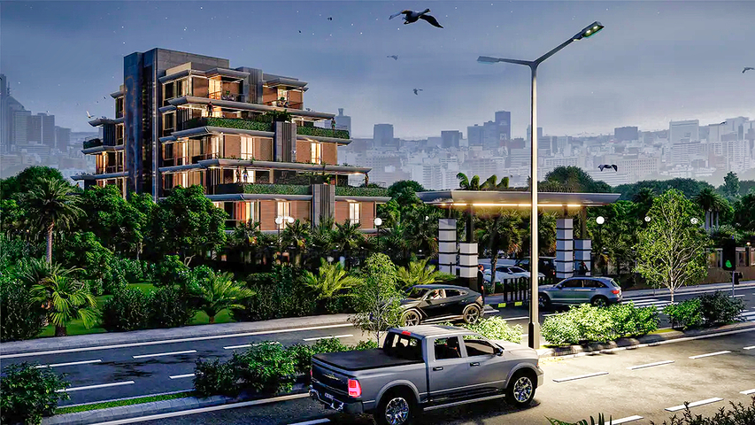 Apartments mit 1+1 Grundriss in Altyntas - Antalya 