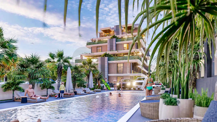 Apartments mit 1+1 Grundriss in Altyntas - Antalya 