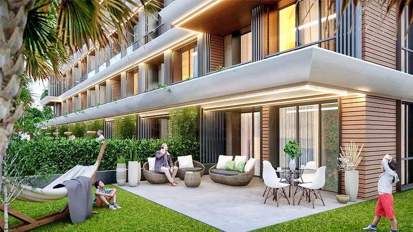 Apartments mit 1+1 Grundriss in Altyntas - Antalya 