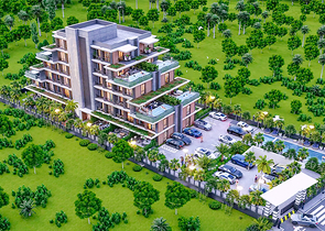 Apartments mit 1+1 Grundriss in Altyntas - Antalya 