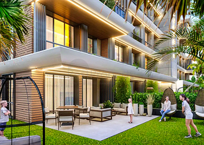 Apartments mit 1+1 Grundriss in Altyntas - Antalya 