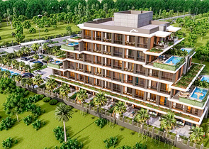 Apartments mit 1+1 Grundriss in Altyntas - Antalya 