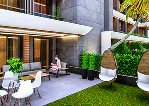 Apartments mit 1+1 Grundriss in Altyntas - Antalya 