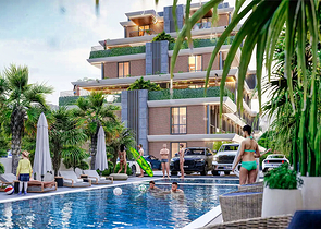 Apartments mit 1+1 Grundriss in Altyntas - Antalya 