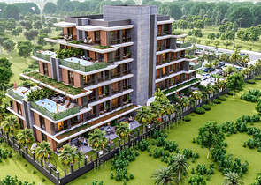 Apartments mit 1+1 Grundriss in Altyntas - Antalya 