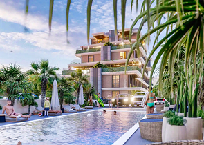 Apartments mit 1+1 Grundriss in Altyntas - Antalya 