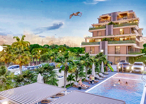 Apartments mit 1+1 Grundriss in Altyntas - Antalya 