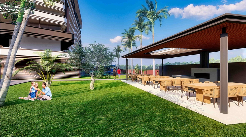 1+1 Wohnung in Altyntasch - Antalya