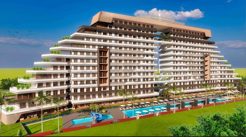 1+1 Wohnung in Altyntasch - Antalya