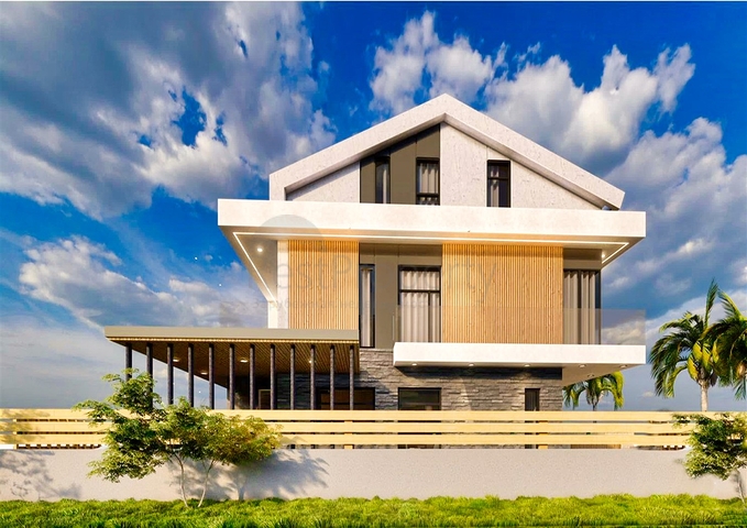 4+1-Villa im Stadtteil Ermenek - Antalya