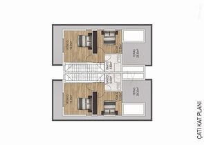 4+1-Villa im Stadtteil Ermenek - Antalya