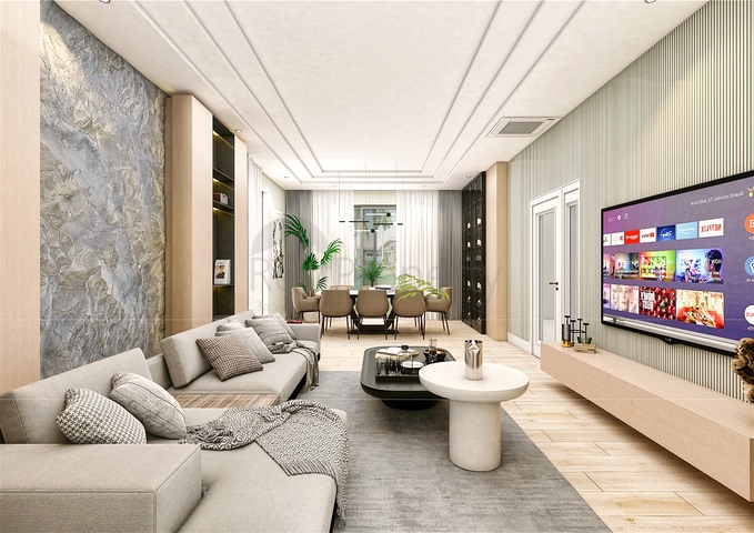 5+1-Villa im Stadtteil Ermenek - Antalya