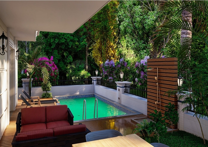 5+1-Villa im Stadtteil Ermenek - Antalya