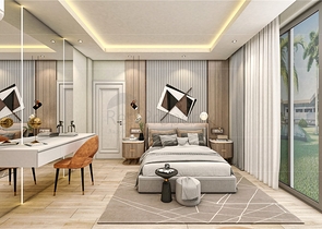 5+1-Villa im Stadtteil Ermenek - Antalya