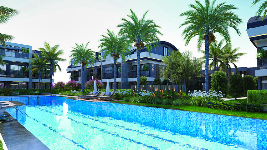 Apartments mit 1+1 und 2+1 Duplex in Belek - Antalya Apartments mit 1+1 und 2+1 Duplex in Belek - Antalya