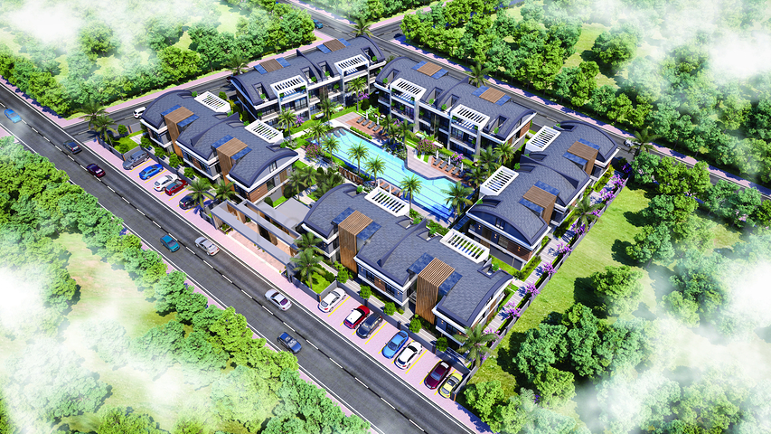 Apartments mit 1+1 und 2+1 Duplex in Belek - Antalya Apartments mit 1+1 und 2+1 Duplex in Belek - Antalya