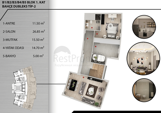 Investitionsprojekt im Bezirk Kepez - Antalya