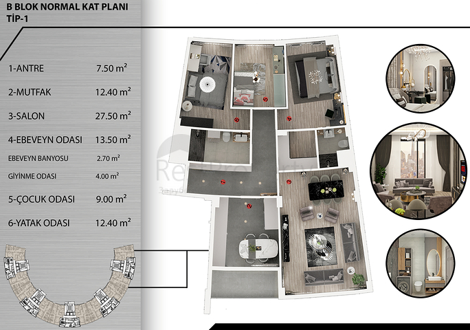 Investitionsprojekt im Bezirk Kepez - Antalya