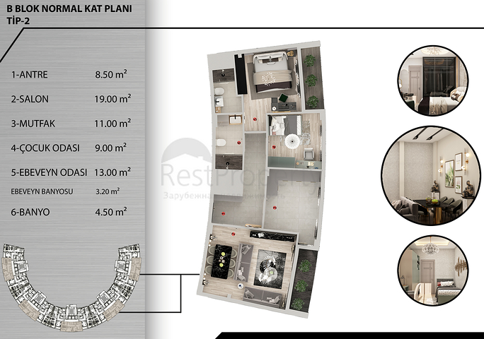 Investitionsprojekt im Bezirk Kepez - Antalya