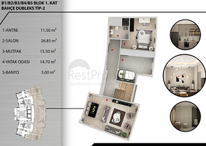 Investitionsprojekt im Bezirk Kepez - Antalya