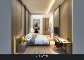 2+1 Wohnung im Stadtteil Altyntasch - Antalya