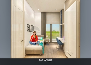 2+1 Wohnung im Stadtteil Altyntasch - Antalya