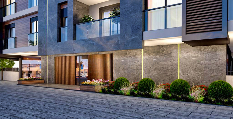 1+1 Wohnung in der Wohngegend Arapsuyu - Antalya 