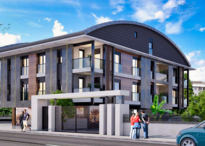 1+1 Wohnung in der Wohngegend Arapsuyu - Antalya 