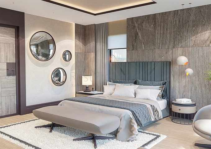 Villa mit 6+1 Grundriss in der Wohngegend Ermenek - Antalya