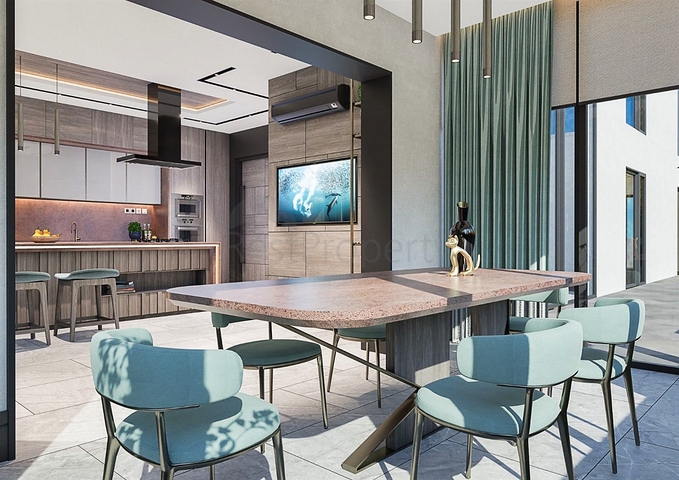 Villa mit 6+1 Grundriss in der Wohngegend Ermenek - Antalya