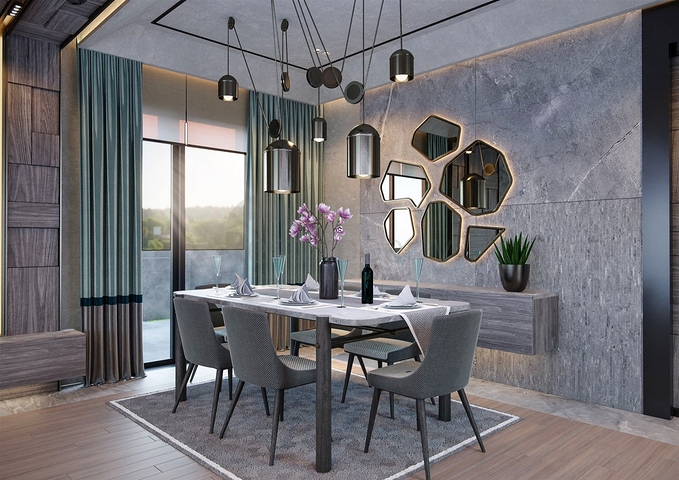 Villa mit 6+1 Grundriss in der Wohngegend Ermenek - Antalya