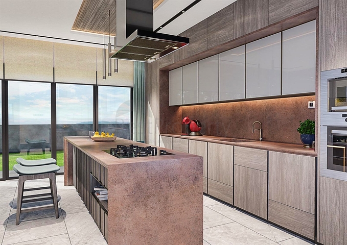 Villa mit 6+1 Grundriss in der Wohngegend Ermenek - Antalya