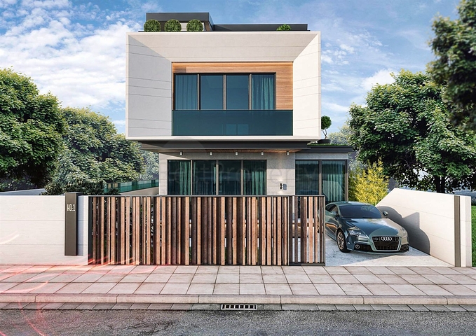 Villa mit 6+1 Grundriss in der Wohngegend Ermenek - Antalya