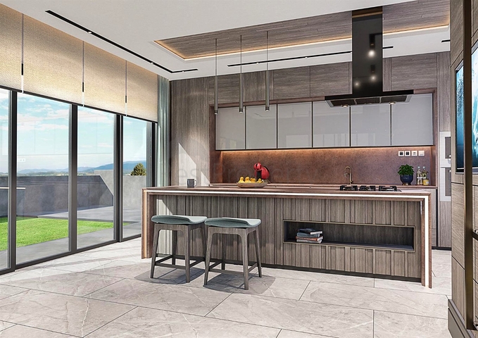 Villa mit 6+1 Grundriss in der Wohngegend Ermenek - Antalya