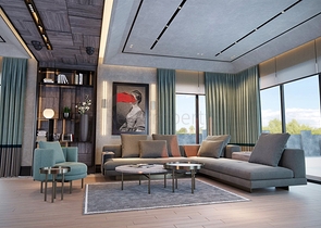 Villa mit 6+1 Grundriss in der Wohngegend Ermenek - Antalya