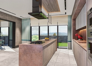 Villa mit 6+1 Grundriss in der Wohngegend Ermenek - Antalya