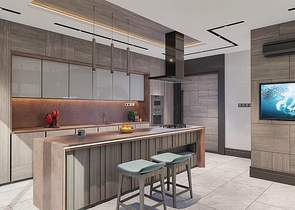 Villa mit 6+1 Grundriss in der Wohngegend Ermenek - Antalya