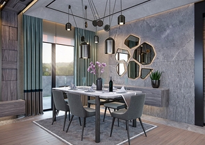 Villa mit 6+1 Grundriss in der Wohngegend Ermenek - Antalya