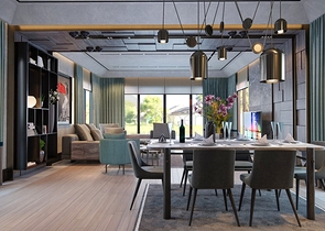 Villa mit 6+1 Grundriss in der Wohngegend Ermenek - Antalya