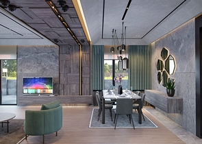 Villa mit 6+1 Grundriss in der Wohngegend Ermenek - Antalya