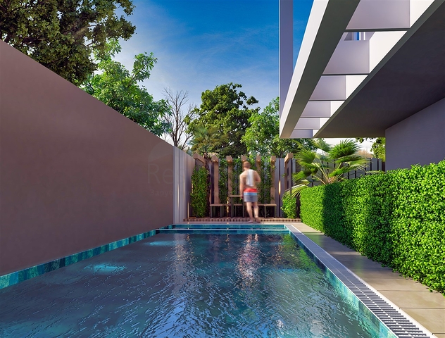 1+1 , 2+1 und 3+1 Wohnungen im Wohnbezirk Shirinyaly - Antalya 