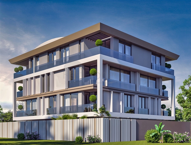 1+1 , 2+1 und 3+1 Wohnungen im Wohnbezirk Shirinyaly - Antalya 