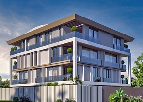 1+1 , 2+1 und 3+1 Wohnungen im Wohnbezirk Shirinyaly - Antalya 