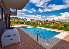 3+1-Villa in der Nachbarschaft von Kemeragsa - Antalya