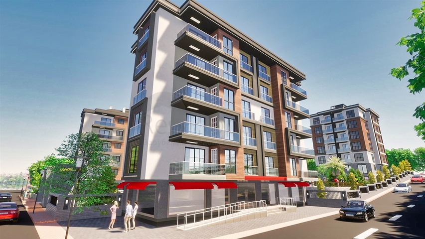 Apartment mit 1+1 Grundriss im Stadtteil Kepez - Antalya