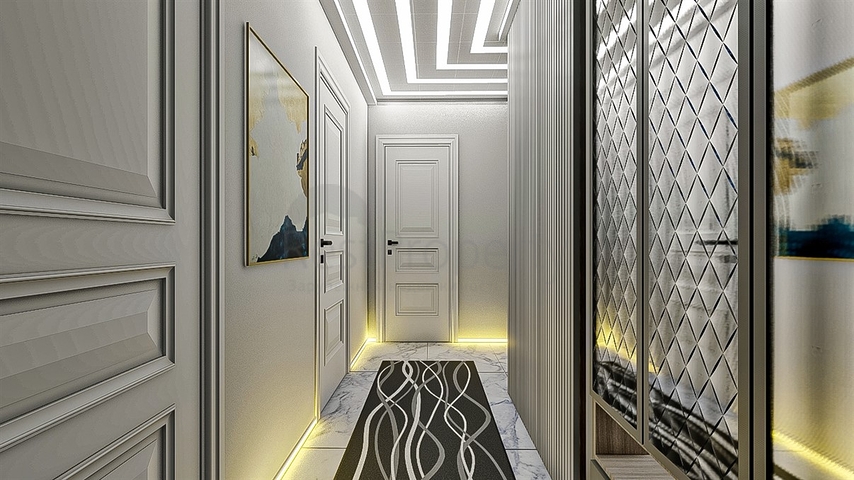 Apartment mit 1+1 Grundriss im Stadtteil Kepez - Antalya