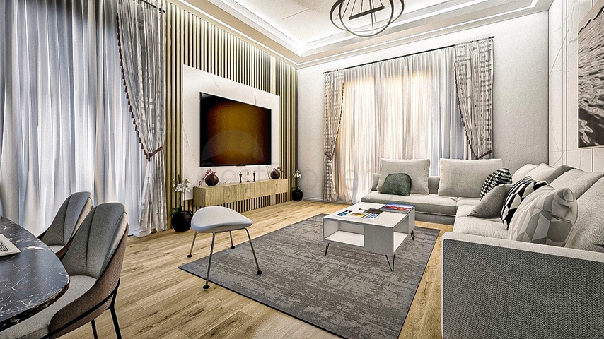 Apartment mit 1+1 Grundriss im Stadtteil Kepez - Antalya